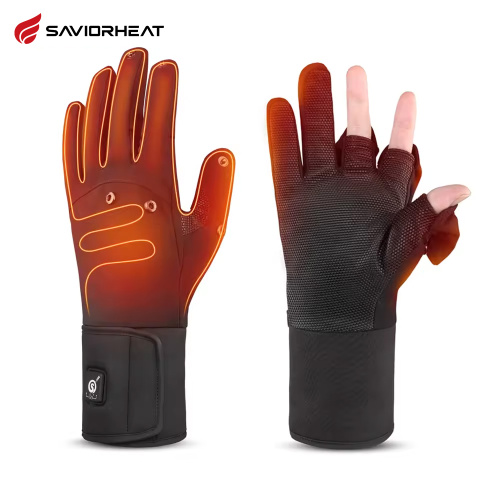 المنقذ قفازات الصيد ساخنة مقاو - مراجعة Fishing Gloves وسعره