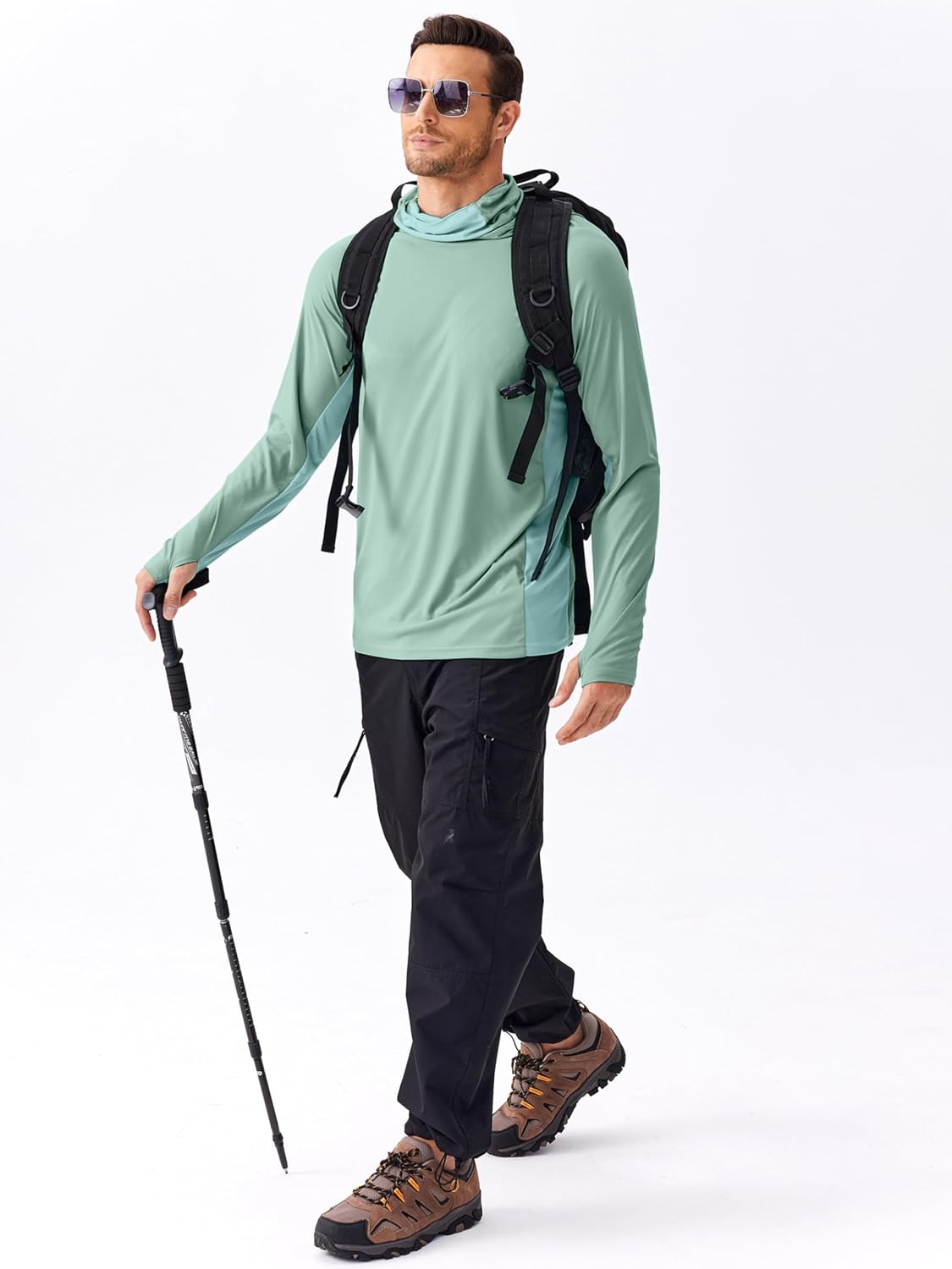 قميص PINSPARK للرجال للحماية م - مراجعة Fishing Shirt Uv Protection وسعره