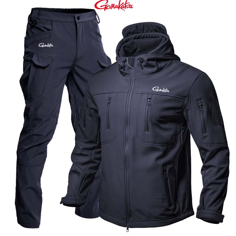بدلة غاماكاتسو للصيد من جلد ال - مراجعة Fishing Rain Suit وسعره