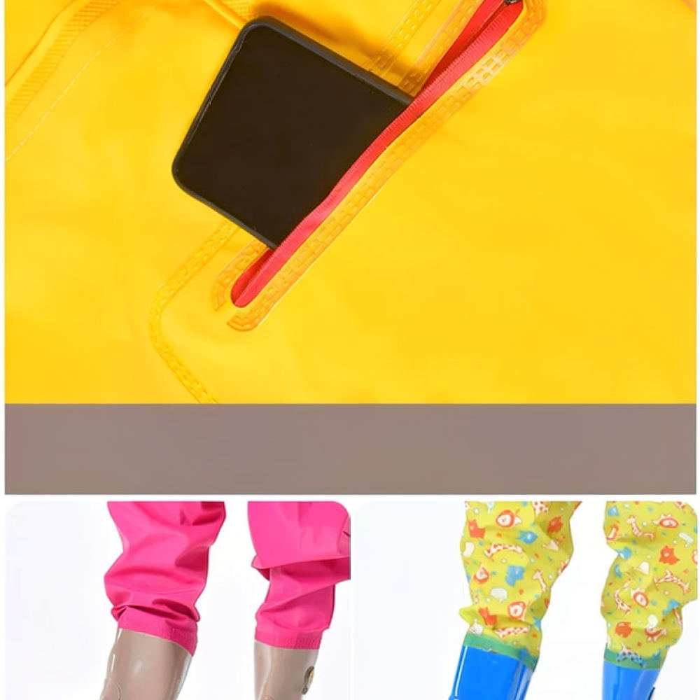 بنطلون واقٍ من الماء للجنسين،  - مراجعة Fishing Rain Suit وسعره